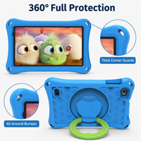 Çocuklar için Ucuz Tabletler 8 inç Tablet PC EVA Kılıflı Çocuk Eğitici Uygulamalı Android 15 Çocuk Tablet PC