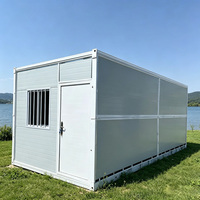 Maison conteneur portable directement de l'usine pour l'hébergement de campements de travailleurs, bureau de chantier, prix de gros