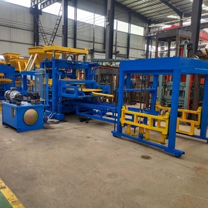 8-15 Máquina de fabricación de ladrillos completamente automática Máquina mezcladora transportadora apiladora Línea de producción de formación de bloques - Product Image 5