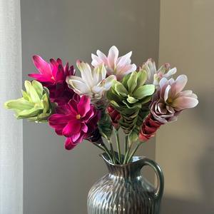 Flores de Jengibre Artificiales de Tacto Real para Decoración de Fondo de Escenario de Boda - Product Image 2