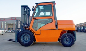 공장 직매 디젤 지게차 트럭 1 1.5 2 3 톤 4x4 강력한 EPA Eur5 엔진 미니 농장 새로운 지게차 - Product Image 2