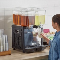 Commerciële elektrische 1-tank 3-tank bevroren drankenmachine, koude drankenautomaat, sapdispenser, slushmachine