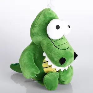 Cut Crocodile Animal Plush stuffed Kawaii Lion Elephant Monkey Stuffed Plush Doll Kids For Gifts Keychain