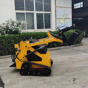 DPS-T360 200kg 하중 미니 스키드 스티어 로더 크롤러 유형 오거 드릴 미니 스키드 스티어가있는 미니 스키드 스티어 로더 - Product Image 5
