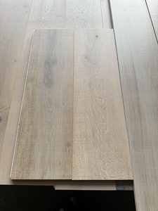 Plancher en bois d'ingénierie rustique de qualité <span class=keywords><strong>CDE</strong></span> à 3 couches, chêne européen scié, pour intérieur - Product Image 4