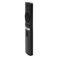 جهاز تحكم عن بعد صوتي ثابت الكود من HUAYU MI-Ver.5 مع بطاريتين AA و4 أزرار لـ Mi TV Box S و Mi TV 4X