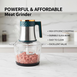 Offre Spéciale Hachoir Électrique 3.0L avec Bol en <span class=keywords><strong>Verre</strong></span>, Moteur en Cuivre Pur et Vitesse Variable pour Hôtels, Usage Commercial et VR - Product Image 1