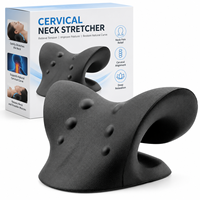 Attelle cervicale en forme de C, coussin de soutien pour le cou en mousse de polyuréthane à fermeté moyenne, outil de relaxation du cou portable pour la maison et les voyages
