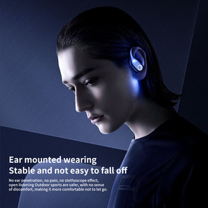 2023 último modelo de auriculares deportivos en la oreja JL Chipset pantalla Led HiFi estéreo tipo C ranura Bt5.3 juego llamada inalámbrica - Product Image 3