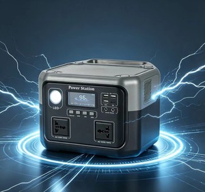 Station d'alimentation portable 800W 589Wh LiFePO4 MPPT à onde sinusoïdale pure avec charge rapide USB-C pour la maison, l'extérieur et les situations d'urgence - Product Image 1