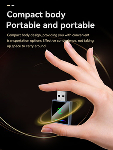 อะแดปเตอร์สำหรับรถยนต์แอนดรอยด์แบบ2 in 1ไร้สาย30% เชื่อมต่ออัตโนมัติรวดเร็วระบบคาร์เพลย์สำหรับระบบไอโฟนแอนดรอยด์ - Product Image 3