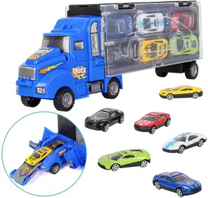 12 adet renkli küçük Metal araçlar kamyon çocuk oyuncakları araba seti hediye