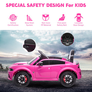 <span class=keywords><strong>Voiture</strong></span> jouet pour enfants à conduire, <span class=keywords><strong>prix</strong></span> d'usine, haute qualité, sous licence <span class=keywords><strong>Dodge</strong></span> <span class=keywords><strong>Charger</strong></span> Srt Hellcat Red Eyes Wide Body - Product Image 3
