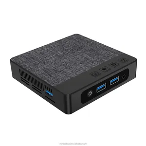 Sunucu mini pc intel N4020 fansız ultra düşük güç mini pc ince istemci win11 mini cep pc ubuntu kadar 2.80 GHz