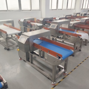 Otomatik <span class=keywords><strong>Oshima</strong></span> iğne konveyör bant dedektörü De Metales Para Alimentos gıda sınıfı ağır Metal dedektörü - Product Image 5