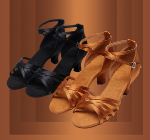 Zapatos de Baile Latino Blancos Estilo Básico Tacón de 4.5/5.5/7.5cm Zapatos Flexibles para Salsa Rumba Samba <span class=keywords><strong>Calzado</strong></span> de Baile para Mujer - Product Image 5