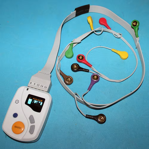 Holter de ECG dinâmico portátil, analisador de sistema de monitoramento e gravação de ECG 24h - Product Image 5