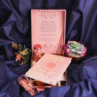 Journal d'inspiration et d'agendas personnalisé avec logo, couverture rigide A5, pour le Ramadan