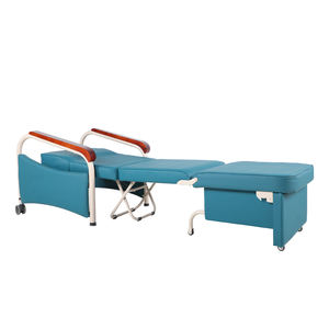 Équipement médical MT, mobilier hospitalier, <span class=keywords><strong>chaise</strong></span>-lit pliable <span class=keywords><strong>avec</strong></span> accoudoirs - Product Image 4