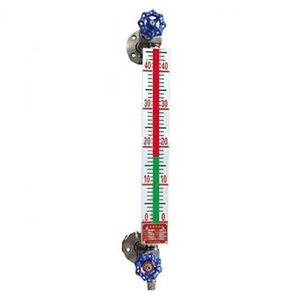 Compteur de niveau d'eau à tube de quartz tricolore électrique à lumière verte pour la mesure par vapeur - Product Image 1