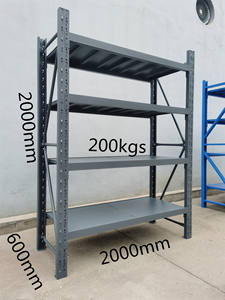 Supports de tubes carrés pour magasin de voitures Système de rayonnage de bonne qualité Étagères de 500kg Économisez de l'espace Entrepôt - Product Image 5