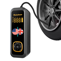 Kit d'outils d'urgence automobile, manomètre numérique ABS, compresseur d'air portable pour voiture avec démarreur de secours, batterie externe, lumière LED 12V