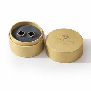 High End Earring Box Luxury Custom Rigid Lid And Base Jewelry Gift Box Suede Insert Spot UV Custom Logo OEM Service Available - Product Image 3