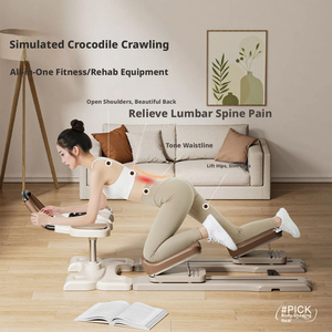 Nouvel appareil d'entraînement amincissant et de perte de poids, machine multifonctionnelle d'étirement de la colonne vertébrale, dispositif de marche à quatre pattes type crocodile - Product Image 2