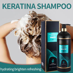 Champú y Acondicionador Herbal de Queratina Orgánica al por Mayor, Nutritivo, Reparador del Cabello Dañado, Anticaspa, para un Cabello Voluminoso - Product Image 3