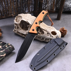 Cuchillo EDC de Bolsillo para Caza y Supervivencia al Aire Libre HK SS154 8Cr17Mov de Acero Inoxidable, Portátil, con Mango G10, para Camping, Bricolaje, OEM, 240mm - Product Image 2