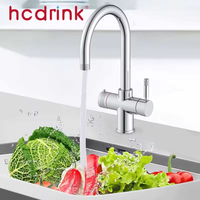 Robinet de cuisine Iwater 5-en-1 sous évier : eau froide, chaude, pétillante, bouillante et filtrée
