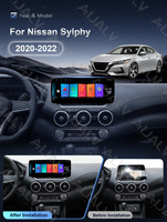 Für 12,3-Zoll Nissan 2020-2022 SYLPHY/Carplay Android Stereo Auto GPS AIJALV Werksfrontplatte Großhandel Nissan Stereo-Kabelbaum Kaufen