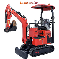 Mini-excavatrice HFT : Nouveaux accessoires de conception, y compris marteau, tarière, chenilles, moteur, pompe, boîte de vitesses, roulement, garantie 1 an