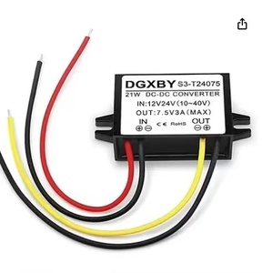 12V/24V to 7.5V 1A 2A 3A 4A 5A DC Converter 10-40V to 7.4V Vehicle Equipment Use Power Module(12V24V to 7.5V 3A) - Product Image 1