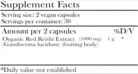 Cápsula de Ganoderma Lucidum, suplemento de hongos naturales, cápsulas vegetarianas Reishi, OEM/ODM, suministro de fábrica