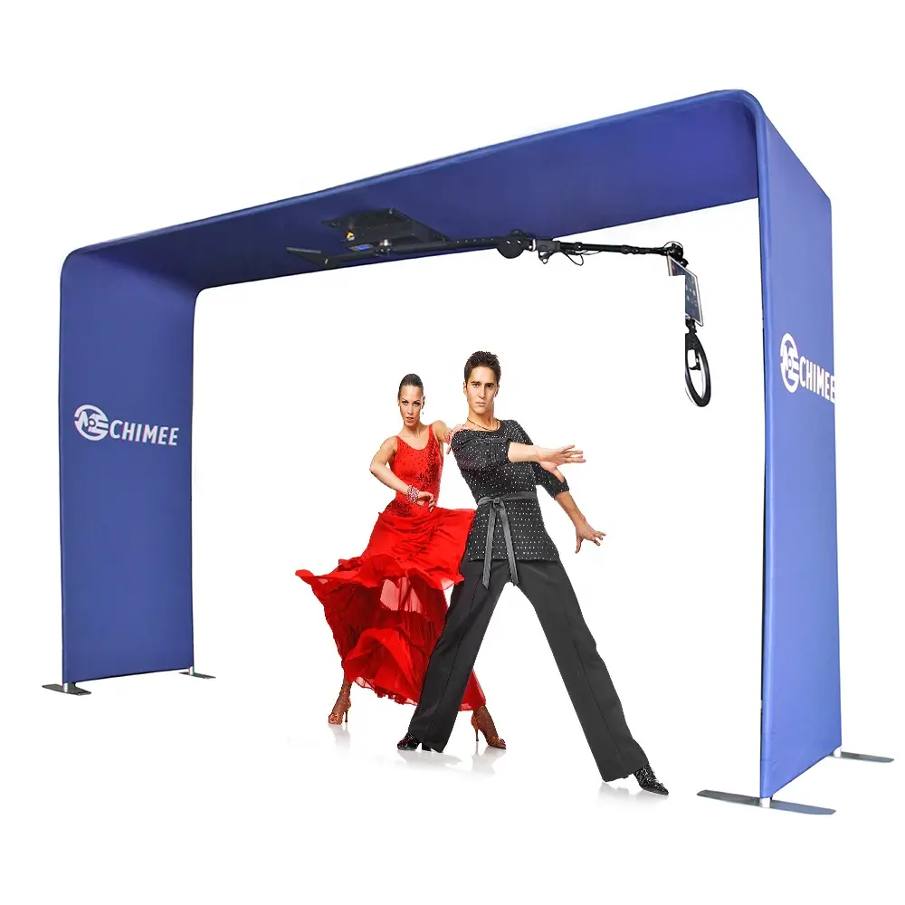 360 spinner holding smart phone ipad screen dslr camera open air fashion show car show overhead 360 photo booth photobooth