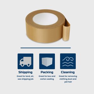 Phân hủy sinh học bao bì thân thiện với môi Brown Kraft Paper Tape - Product Image 3