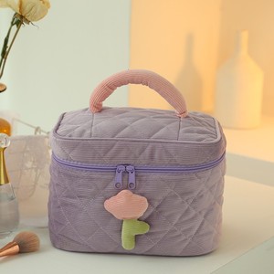 Bolsa de Almacenamiento Portátil para Maquillaje de Mujer, Gran Capacidad, con Diseño, Ideal para Viajes, Regalo para Fiestas - Product Image 1