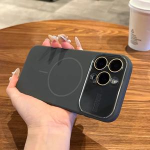 เข้ากันได้กับแม่เหล็กกับ Apple 17 PRO <span class=keywords><strong>MAX</strong></span> เคสโทรศัพท์มือถือ <span class=keywords><strong>iPhone</strong></span> 16 Plus ฝาครอบซิลิโคนเหลวปุ่มแบบบูรณาการ - Product Image 3