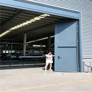 Porte de <span class=keywords><strong>garage</strong></span> à enroulement en aluminium électrique sur mesure, silencieuse, isolée, antivol, pour villa - Product Image 5