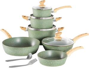 Aluminum Alloy <b>Kitchen</b> Cookware Set Nostick - Product Image 1