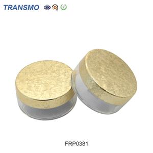 Boîte à poudre en plastique transparente ronde haut de gamme avec logo privé, boîte à maquillage, pot à poudre libre transparent vide avec tamis - Product Image 5