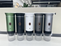 Machine à café portable à capsules expresso, plus de crème, compatible café moulu, 20 bars, avec étui de voyage