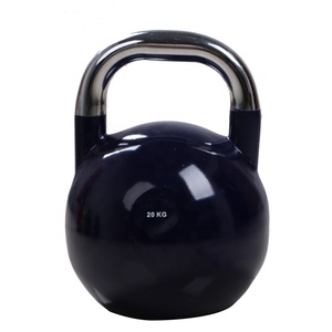 Gimnasio Equipo de fitness Levantamiento de pesas Mejores pesas rusas de colores Fitness Hierro fundido <span class=keywords><strong>Kettlebell</strong></span> - Product Image 3