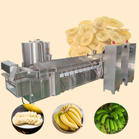 Offre Spéciale – Ligne de Production Entièrement Automatique de Chips de Banane et de Plantain 100-500 kg/h avec Friteuse pour Légumes – Prix Usine