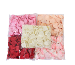 1000/3000 adet renkli yapay gül yaprakları düğün Petalas doğum günü ipek çiçek Petal aksesuarları düğün romantik gül dekor - Product Image 5