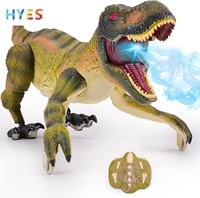 HUIYE Uzaktan Kumandalı Dinozor Oyuncakları 3-5 5-7 Yaşındaki Çocuklar İçin, Erkek Çocuklar İçin Doğum Günü Hediyesi Fikirleri, Büyük RC Yürüyen T-Rex Dinozor