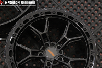 Jantes HADISON personnalisées en alliage forgé et fibre de carbone, avec système Beadlock, 15, 16, 17, 18, 19 pouces, 5x114.3, 5x112, 5x120, pour voitures de course de dragster