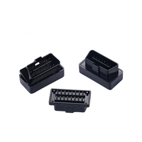 Herramienta de diagnóstico de fallos automotriz, elevador de ventanas con carcasa de aislamiento de carcasa baja, OBD II, color negro