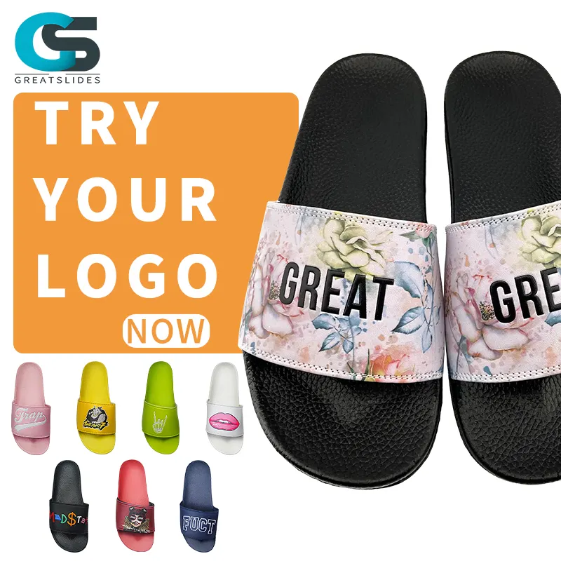 Greatslides Les Pantoufles De Femme,Latest Ladies Slippers Shoes And Sandals,High Quality Luxury Custom Unisex Designer Slides